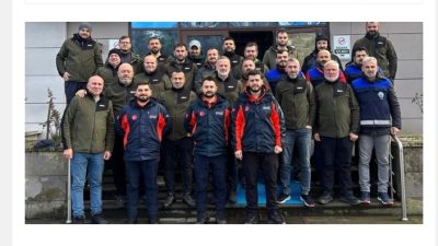 Rize’nin Ardeşen ilçesinde gönüllü arama kurtarma ekiplerinin afetlere hazırlık kapasitesini