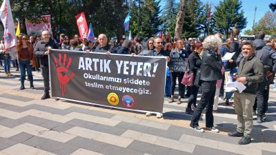 Hopa’da Siverek İlçesinde meydana gelen olay sonrası öğretmenler OKULLARDA ŞİDDETE