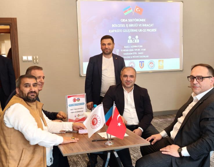 Yurt Dışı Pazarlama faaliyeti etkinliği için Azerbaycan’ın başkenti Bakü’de bulunan