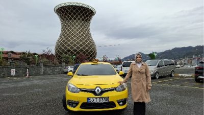 Rize’de bir ilke imza atan Havva Paliç, kentin ilk kadın