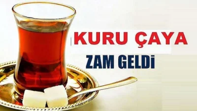 Türkiye’de çay sektörünün en önemli kuruluşlarından ÇAYKUR, kuru çay fiyatlarına