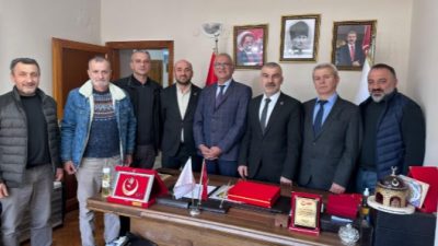 Büyük Birlik Partisi Rize İl Başkanlığı, önemli bir sendika heyetini