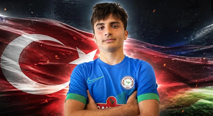 Çaykur Rizespor'un genç yeteneği Ali Papaker, U14 Milli Takım aday