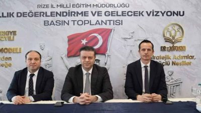 Rize İl Millî Eğitim Müdürü Halil İbrahim Akmeşe "1 Yıllık