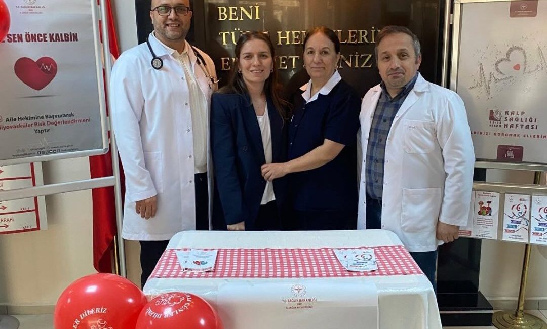 12-18 Nisan Kalp Sağlığı Haftası kapsamında ,Recep Tayyip Erdoğan Üniversitesi