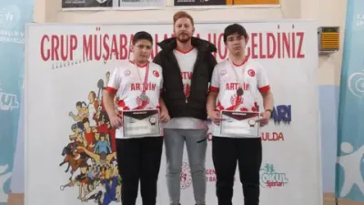 Artvin Gençlik ve Spor İl Müdürlüğü koordinesinde okul sporları kapsamında
