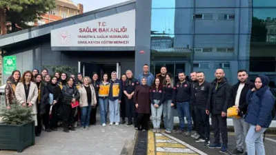Trabzon İl Sağlık Müdürlüğü koordinesinde düzenlenen eğitim programında, 112 Acil