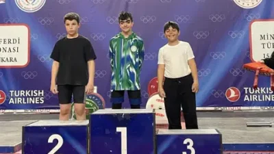 Türkiye Halter Federasyonu tarafından düzenlenen U15 Türkiye Halter Şampiyonası’nda Çaykur