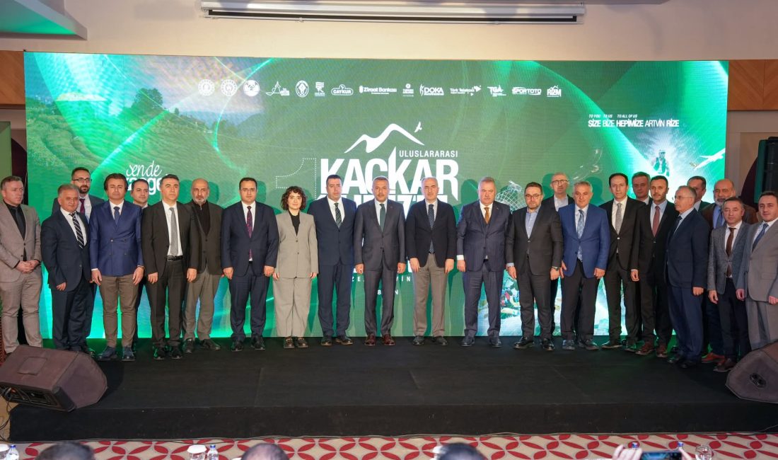 Rize ve Artvin’in turizm potansiyelini küresel ölçekte tanıtmayı amaçlayan “Kaçkar