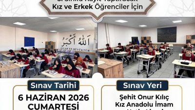 Rize’de örgün eğitimle birlikte hafızlık yapmak isteyen öğrenciler için önemli
