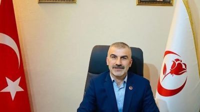 Büyük Birlik Partisi Rize İl Başkanı Ensar Özçelik, 23 Nisan