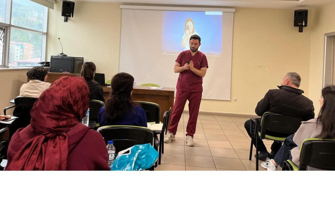 Rize İl Sağlık Müdürlüğünce aile hekimi ve aile sağlığı çalışanlarına