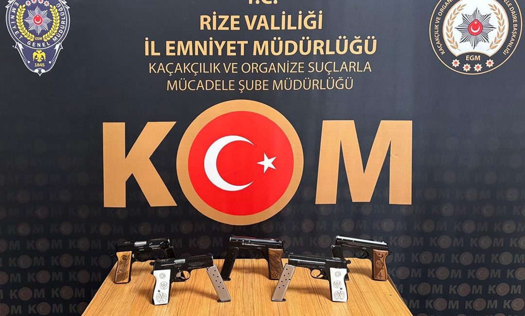 Rize Emniyet Müdürlüğü ekiplerince il genelinde gerçekleştirilen çalışmalar kapsamında çok