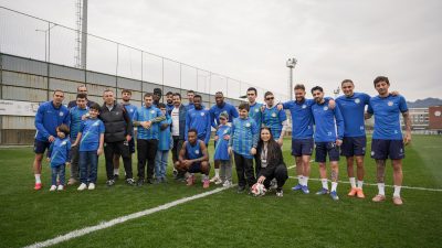 Çaykur Rizespor, Dünya Otizm Farkındalık Günü kapsamında özel bireyleri tesislerinde
