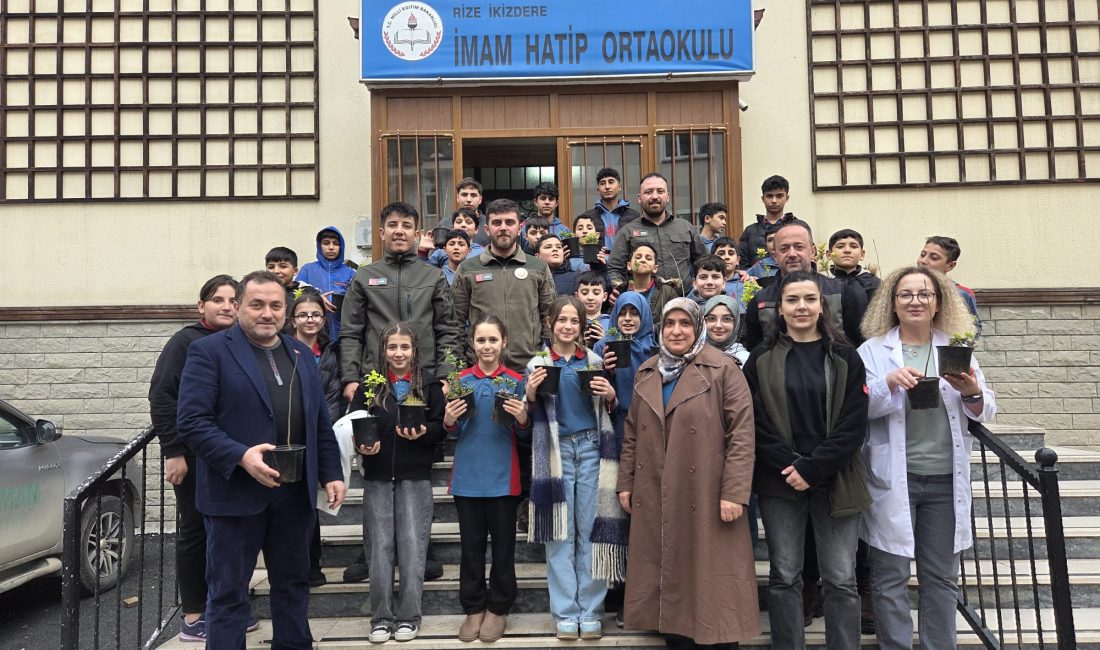 21 Mart Orman Haftası dolayısıyla İkizdere Anadolu İHL’nde Rize Orman