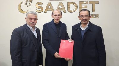 Saadet Partisi Kalkandere İlçe Başkanlığı’nda bir süredir devam eden boşluk