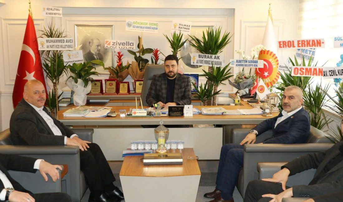 Büyük Birlik Partisi (BBP) Rize İl Başkanı Ensar Özçelik, Rize