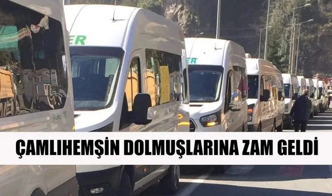Rize’nin önemli turizm merkezlerinden Ayder Yaylası güzergâhında toplu taşıma ücret