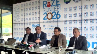 Ankara Rize Dernekler Federasyonu (RİDEF) tarafından, Rize Valiliği ve Rize