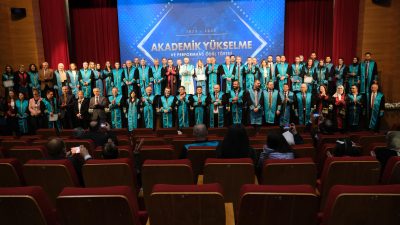 Recep Tayyip Erdoğan Üniversitesinde Akademik Yükselme ve Performans Ödül Töreni