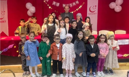 Rize’de 23 Nisan coşkusu, Saadet Partisi Rize İl Başkanlığı ve