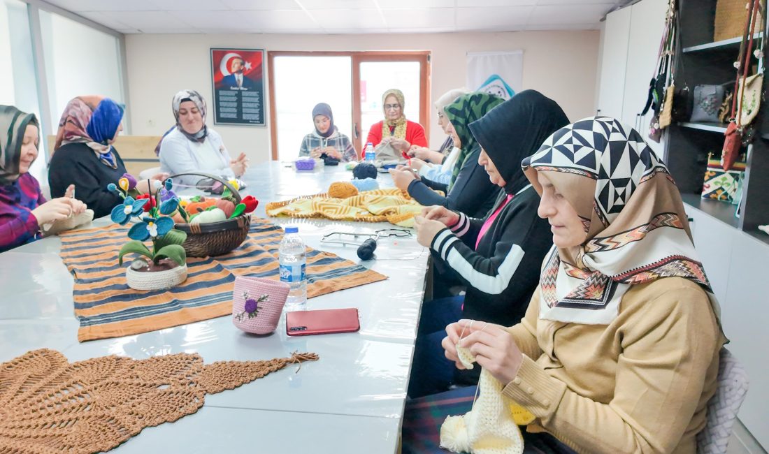 Rize Belediyesi bünyesinde faaliyet gösteren Kadın Koordinasyon Merkezleri, yalnızca el