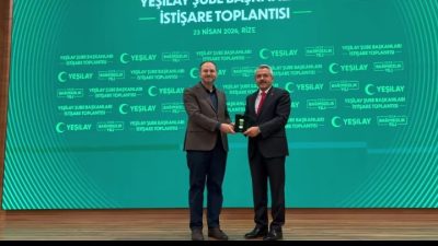 Vali İhsan Selim Baydaş, Rize Personel Eğitim Merkezi’nde düzenlenen Yeşilay