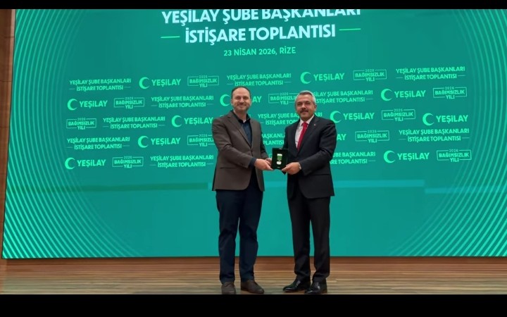 Vali İhsan Selim Baydaş, Rize Personel Eğitim Merkezi’nde düzenlenen Yeşilay