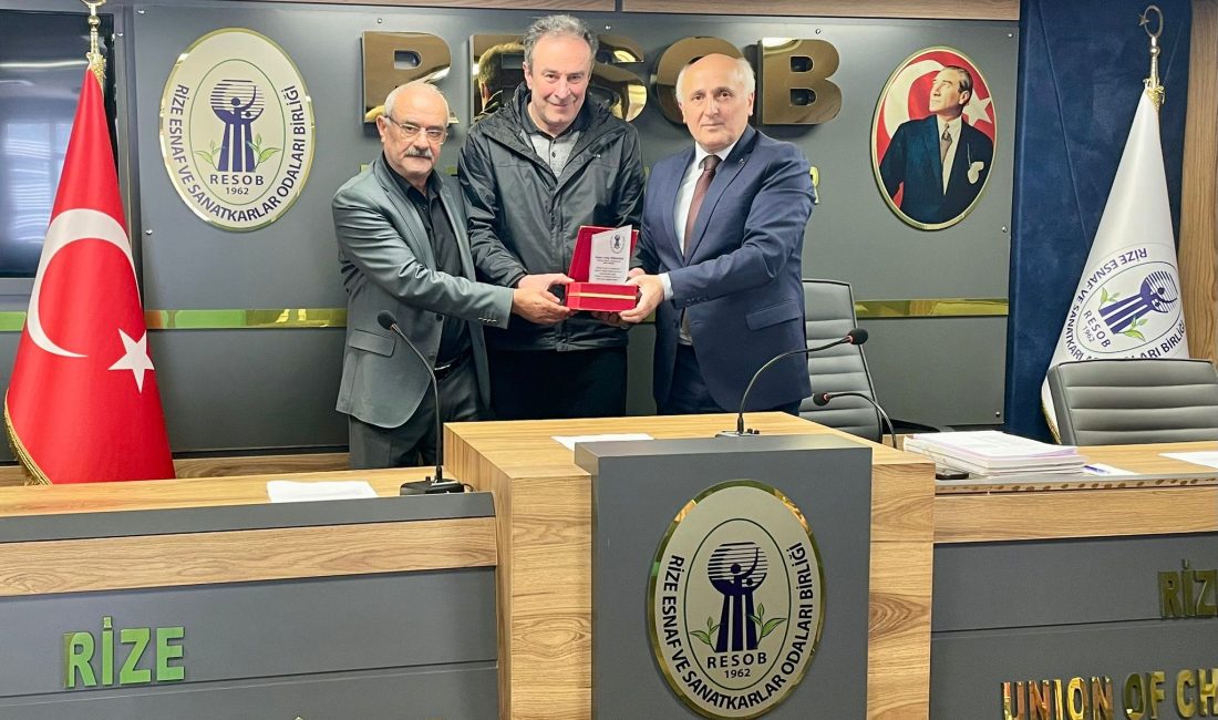 Rize Esnaf ve Sanatkarlar Odaları Birliği 1 Mayıs’ta yapılacak genel