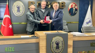 Rize Esnaf ve Sanatkarlar Odaları Birliği 1 Mayıs’ta yapılacak genel