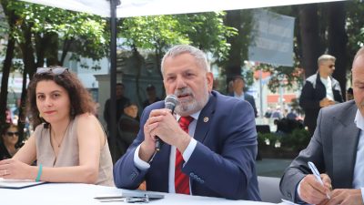 Üreticilerin sorunlarının ve yerel üretimin geleceğinin konuşulduğu etkinlikte yurttaşlara 17