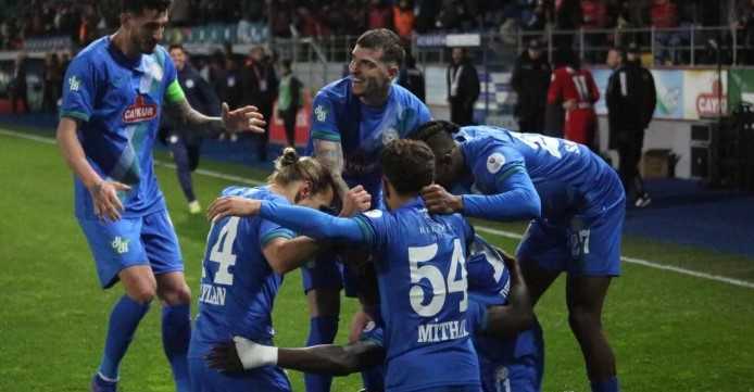 Çaykur Rizespor, Trendyol Süper Lig’de 2025-2026 sezonunu 41 puanla 8.