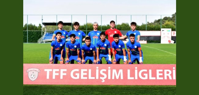 TFF Gençlik Gelişim Ligleri Türkiye Finalleri’nde mücadele eden Çaykur Rizespor