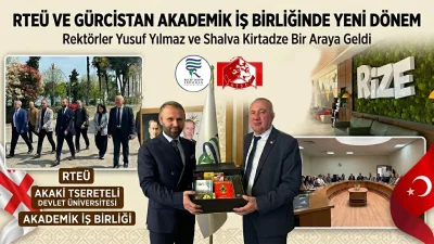 Recep Tayyip Erdoğan Üniversitesi ile Akaki Tsereteli Devlet Üniversitesi arasında