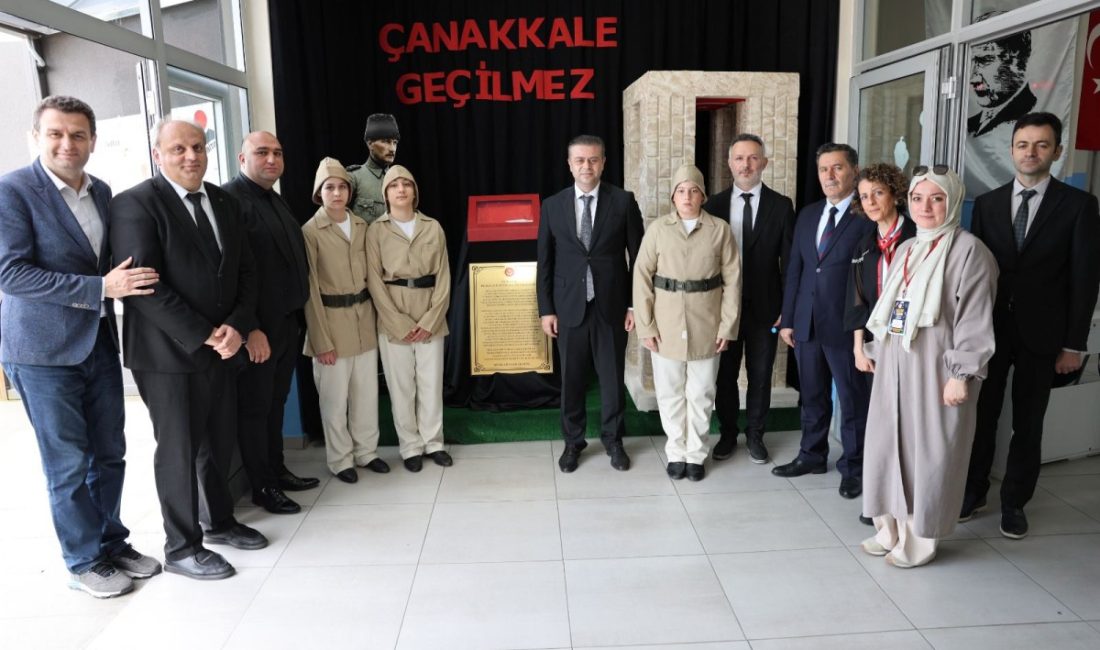 Rize’de eğitim veren 100. Yıl Cumhuriyet Ortaokulu, “Şehidin Emaneti Maarifte”