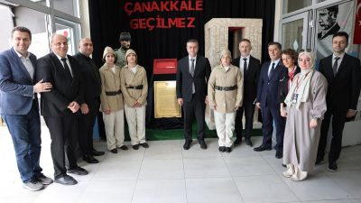 Rize’de eğitim veren 100. Yıl Cumhuriyet Ortaokulu, “Şehidin Emaneti Maarifte”
