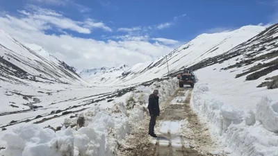 Rize’nin Çamlıhemşin ilçesinde bulunan ve kış aylarında yoğun kar yağışı