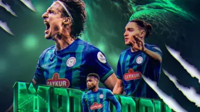 Trendyol Süper Lig 33. hafta mücadelesinde Çaykur Rizespor, ikas Eyüpspor
