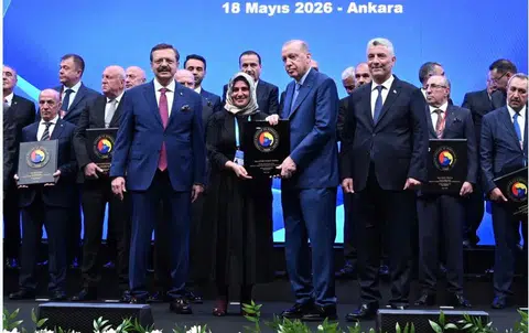 TOBB 2026 Yılı Hizmet Şeref Belgesi ve Plaket Takdim Töreni’nde,