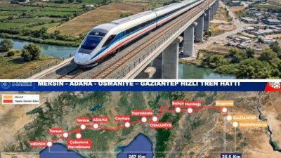 ADNAN ONAY &nbsp; Gaziantep ile Mersin arasında büyük bir hızla