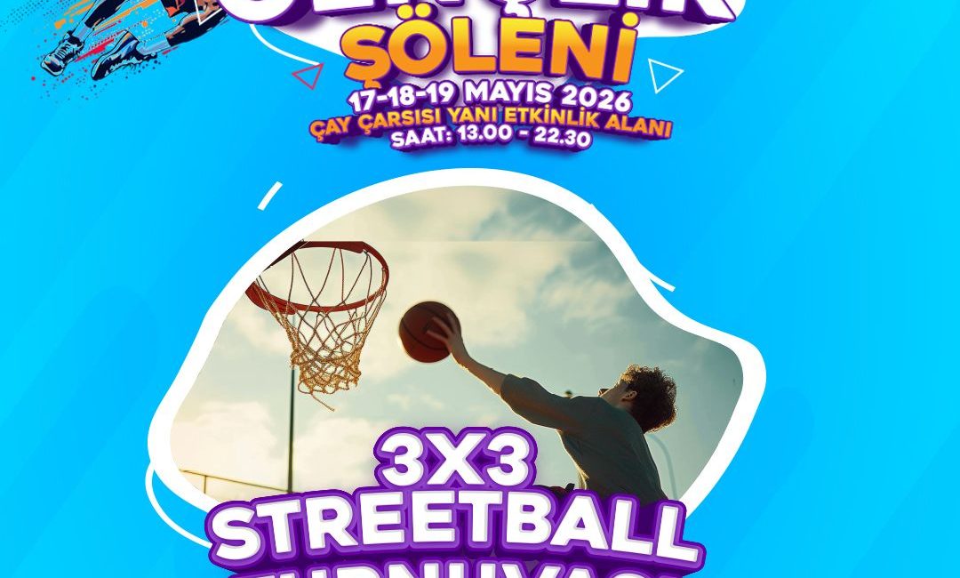 RİBEGEM 10. Yıl Gençlik Şöleni ve 3x3 Streetball Turnuvası Heyecanı