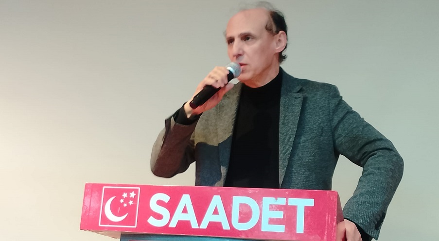 Saadet Partisi Rize İl Başkanı Muhammet Kaçar, Ankara’da gerçekleştirilen Türkiye