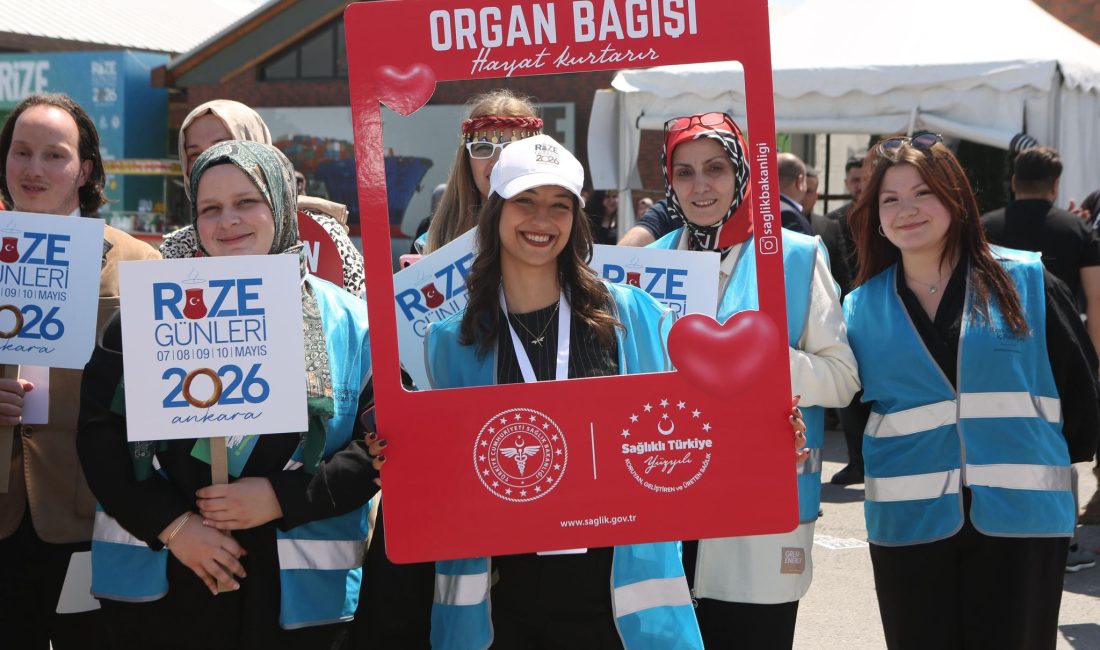 Ankara Rize Günleri sosyal sorumluluk projeleri ile farkındalık oluşturdu. Organ