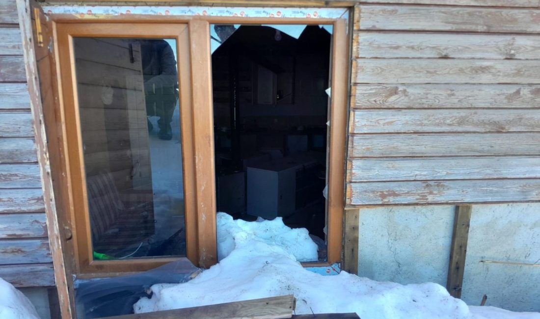 İKİZDERE’DE YAYLA EVLERİNDE BÜYÜK HASAR