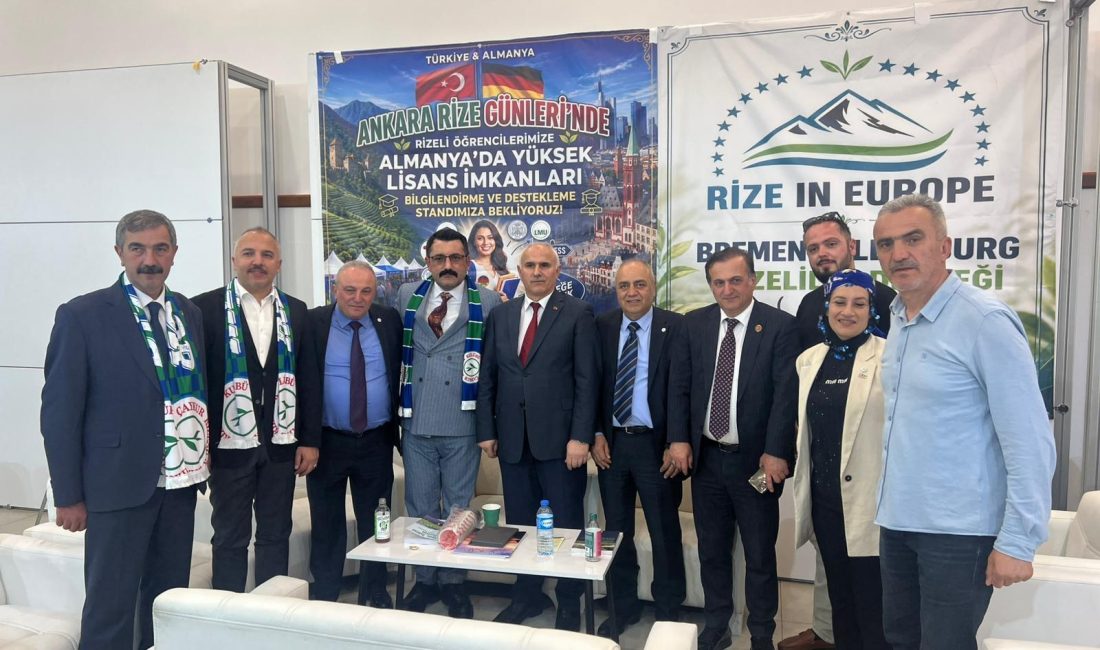 ALMANYADAKİ RİZE DERNEKLERİ ALMANYADA YÜKSEK LİSANS VE DOKTORA YAPACAK ÖĞRENCİLERE