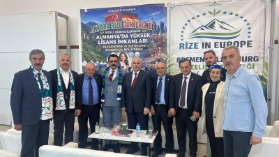 ALMANYADAKİ RİZE DERNEKLERİ ALMANYADA YÜKSEK LİSANS VE DOKTORA YAPACAK ÖĞRENCİLERE