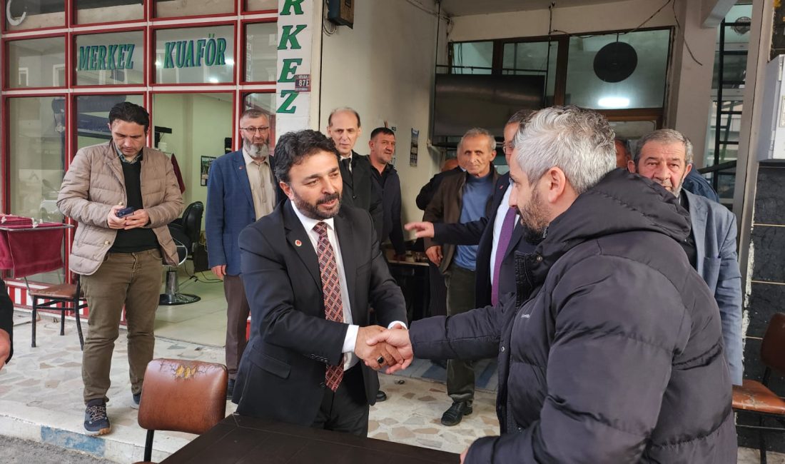 Saadet Partisi heyeti, Rize’nin Kendirli beldesinde esnaf ve vatandaşlarla bir