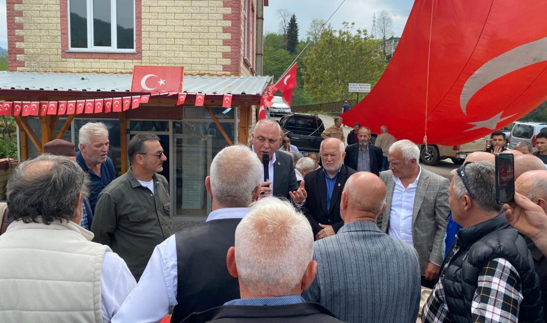 Büyük Birlik Partisi Kalkandere İlçe Başkanı Mikail Torlak, Rize Kalkandere