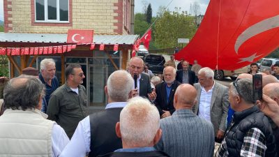 Büyük Birlik Partisi Kalkandere İlçe Başkanı Mikail Torlak, Rize Kalkandere