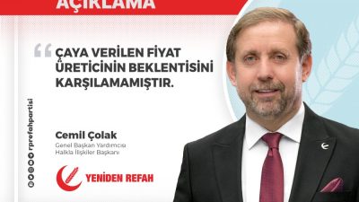 2026 yılı yaş çay alım fiyatının 35 TL olarak açıklanması,